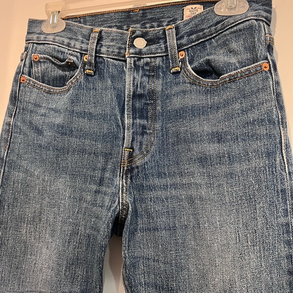 Levi's White Oak Cone Denim Wedgie Icon Ankle Jeans - Picture 4 of 7